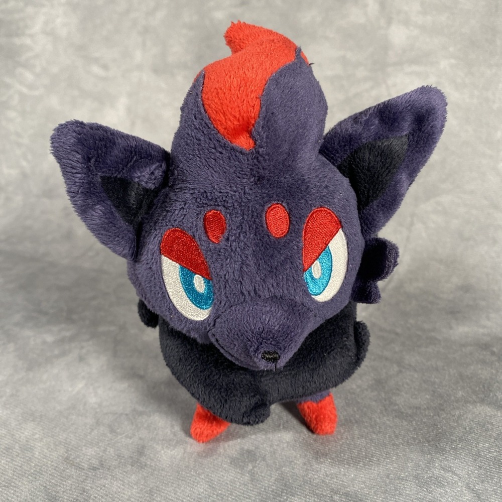 Zorua Pokemon Jakks Pacific 2011 Plush 6" Stuffed Toy Doll